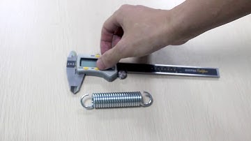 How to measure extension spring