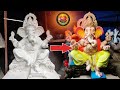 Best Ganpati idol Painting by Shreesaptasrungi Shree Ganesh Kala Mandir | MUMBAI CHA GANPATI |