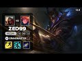 ZED99 Zed vs Zoe Mid - KR Grandmaster - Patch 13.8 Season 13