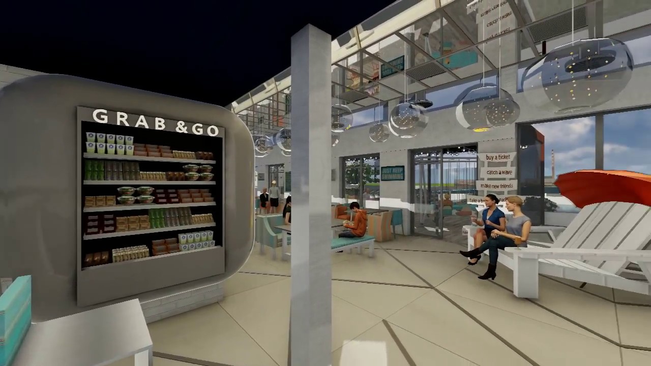 Clontarf Baths Dublin (Concept Stage). Interior Designers