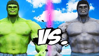 Hulk Vs Hulk Gray - Epic Battle