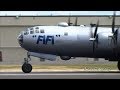 World's Only Flyable Boeing B-29 Departure + Flyover + Landing @ KPAE Paine Field
