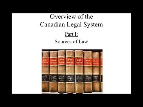 ვიდეო: ვინ ადგენს კანონებს კანადაში?