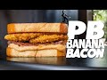 THE SANDWICH ELVIS ATE EVERY SINGLE DAY [PEANUT BUTTER/BANANA/BACON] | SAM THE COOKING GUY