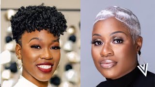 15 Latest New Styling Short Natural Hairstyles for African American Women To Look Younger & Classy