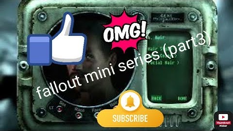 Fallout 3 taking the g.o.a.t then dad left to get the milk (part 3)