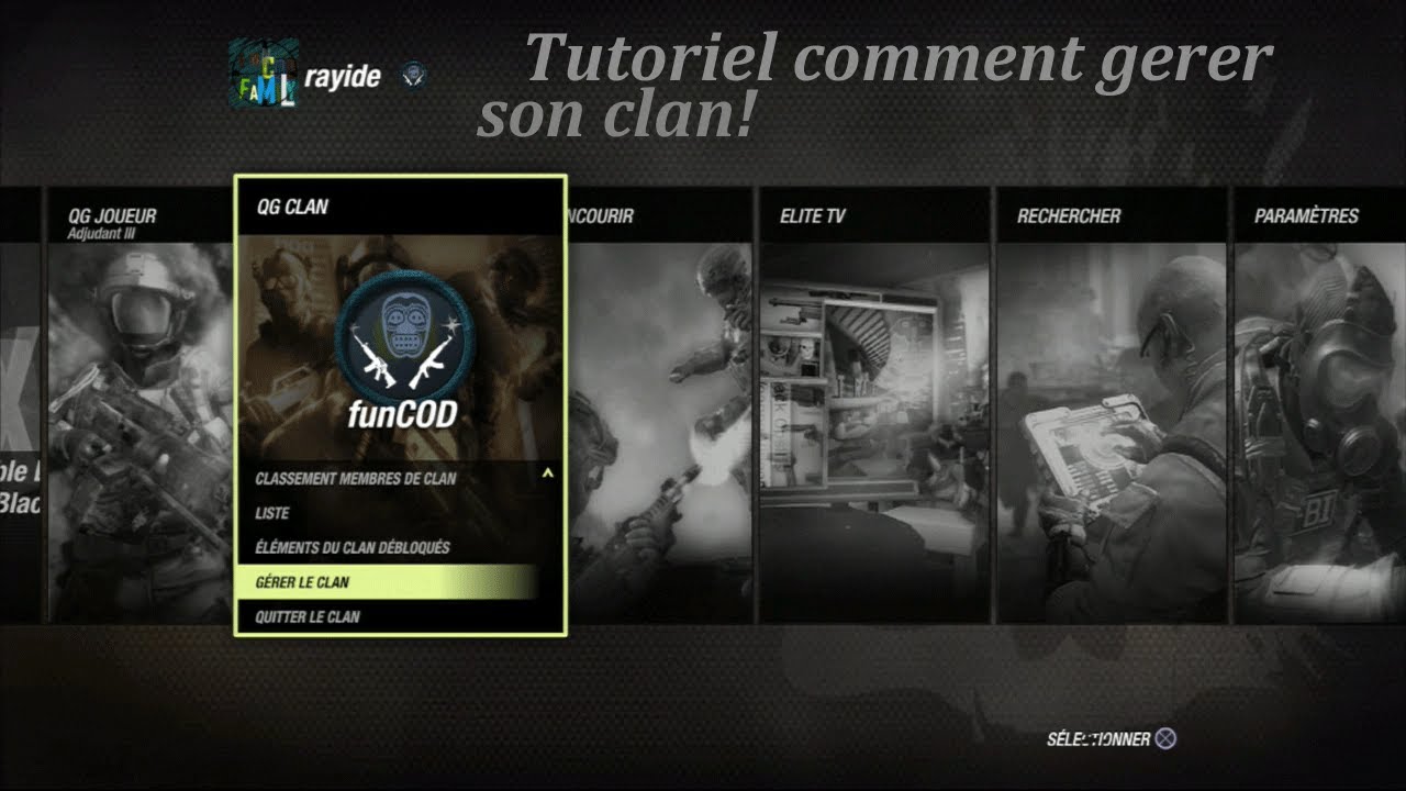 comment augmenter l'xp du clan elite