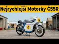 Toto Je 5 Nejrychlejších Motorek z ČSSR!