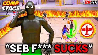 FRYING TRASHTALKING LOCKS IN THE COMP STAGE W/ THE BEST GUARD BUILD IN NBA 2K26!