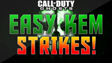 HOW TO GET EASY KEM STRIKES! IN CALL OF DUTY: GHOSTS - Fast KEM Strike Gameplay (Tips & Tricks)