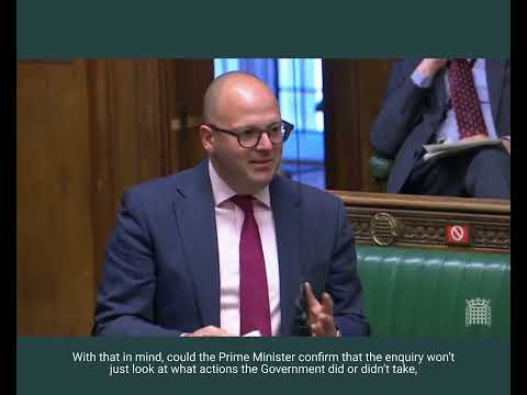PM Statement - Covid-19 Enquiry - 12th May 21