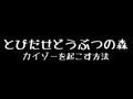 とびだせどうぶつの森　カイゾーを起こす方法 攻略