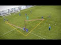 Overlap Passing Training Drill | Football Coaching | What It Takes