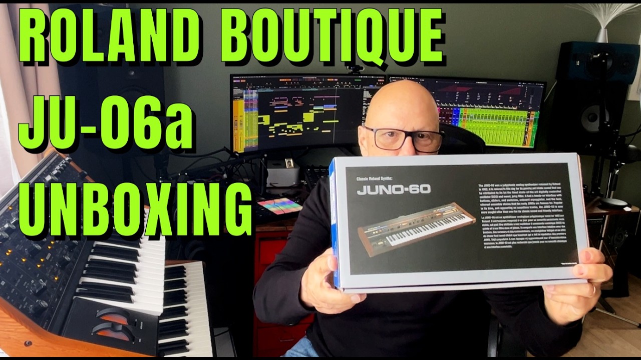Roland Boutique JU-06A - Unboxing and Initial Thoughts - YouTube