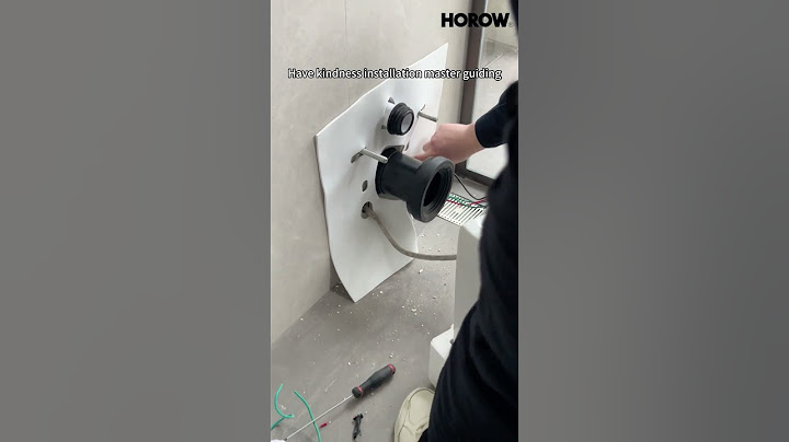 HOROW Wall Mount Smart Toilet Installation # #toilet #bathroom #diy#shorts #installation