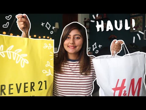 HUGE TRY-ON HAUL! | Forever 21 And H&M Shopping Haul | Kritika Goel