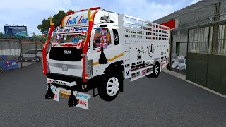 TATA Ultra 19T Truck Mod |Bus Simulator Indonesia |Truck Mod for BUSSID |TATA Truck Mod