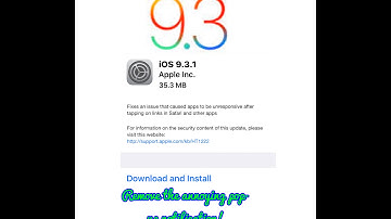 How to Disable The Software Update notification