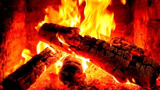 COZY FIREPLACE FOR A 12 HOUR BED 🔥🛌 ASMR FIREPLACE ‼️ ETERNAL FIRE