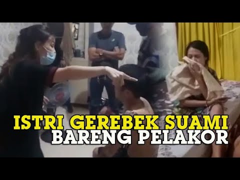 VIDEO Detik-detik Istri Gerebek Suami Bareng Selingkuhan di Dalam Kamar Kos-kosan