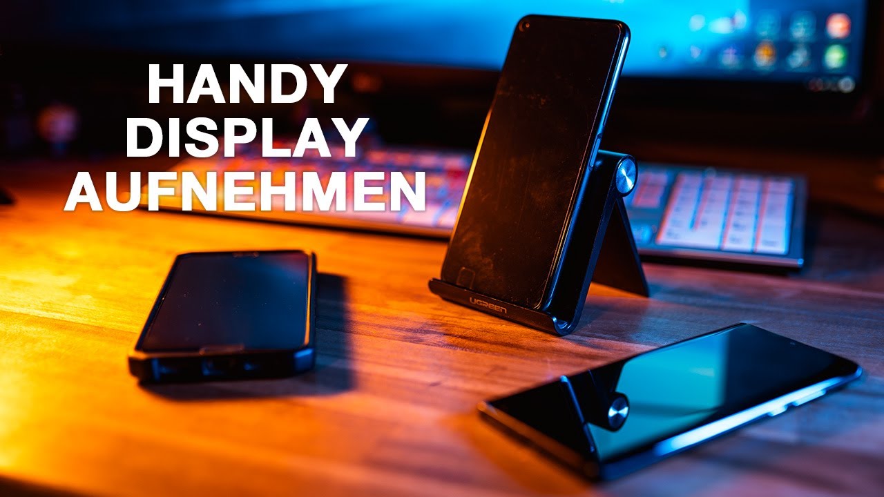 Handy Display aufnehmen wie ein Pro I TUTORIAL I 4K - YouTube
