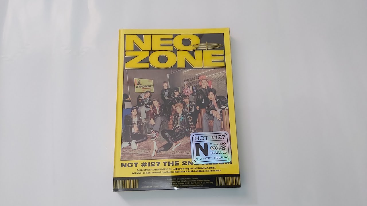 Unboxing NCT 127 2nd Album - Neo Zone (N Version) - YouTube