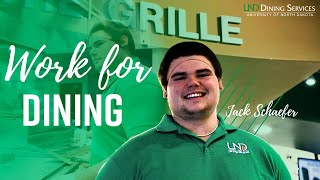 Work for UND Dining - Jack Schaefer