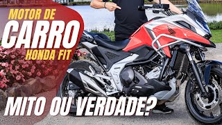 ESSA MOTO TEM MOTOR DE CARRO? HONDA NC 750X