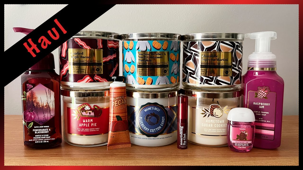 Bath & Body Works Fall Haul - YouTube