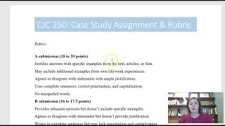 Case Study and Rubric (20 points each) Case Study and Rubric (20 points each)