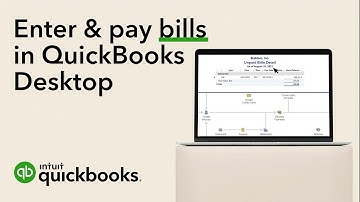 How to enter and pay bills in QuickBooks Desktop