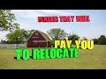 10 Places that will pay you to relocate. Free Money!!