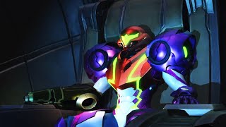 Samus Happily Listens to Elevator Music