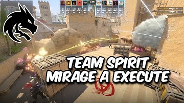 Team Spirit DOMINATED FaZe with THIS Mirage Tactic - PRO CS2 Breakdown