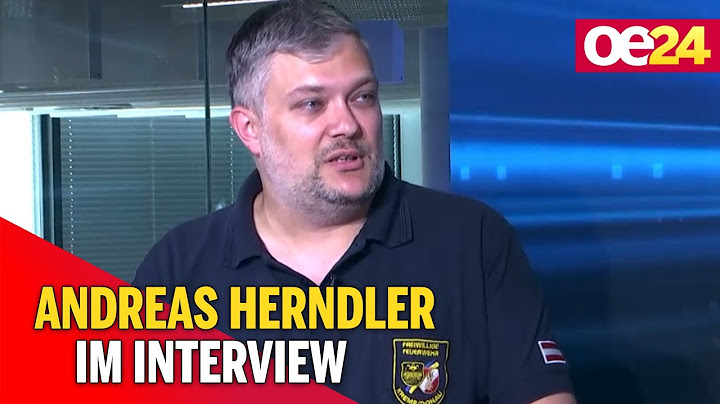 Andreas Herndler (Feuerwehr NÖ) über Hochwasser-Drama