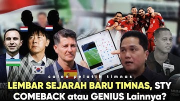 demi TIMNAS! STY COMEBACK "JESUS CASAS dan BURSA Calon-calon pelatih baru Indonesia"