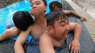 Bảo Ren Cùng Đồng Bọn Đi Tắm Hồ Bơi