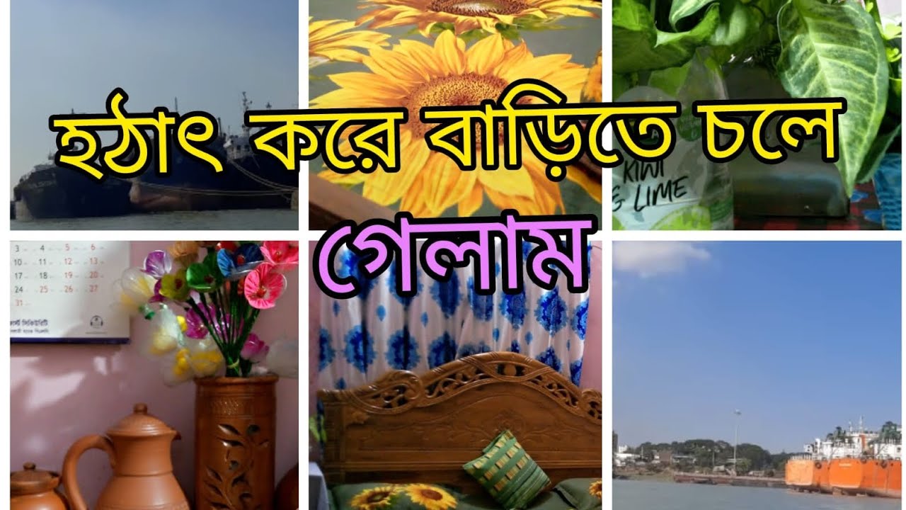 চার দেয়ালের মাঝে বন্দি ভালো লাগে না, তাই চলে গেলাম নদীর ওপারের বাড়িতে, কোলাহল মুক্ত বাতাস গ্রামে, 
