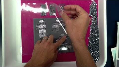 How To Make A Custom Rhinestone Shirt Sticky Flock Template Style The Rhinestone World