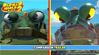 PAC-MAN WORLD 2 Re-PAC - Comparison Trailer PAC-MAN WORLD 2 Re-PAC - Comparison Trailer