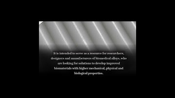 New Developments of Ti-Based Alloys for Biomedical Applications | RTCL.TV