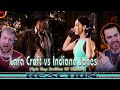 ERB Reaction! Lara Croft vs Indiana Jones. (Epic Rap Battles Of History)