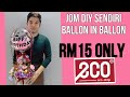 HOT AIR BALLON #ballninballon #ecoshop #hotairballon #diyballonbouquet