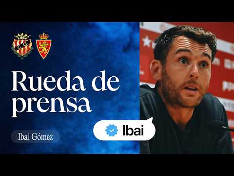 RUEDA DE PRENSA | Ibai Gómez, tras el partido contra el Nàstic | Real Zaragoza 