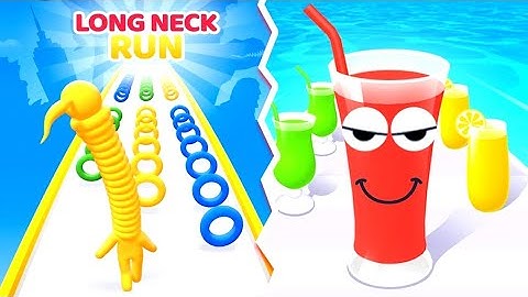 Juice Run | Long Neck Run - All Levels Gameplay Walkthrough Android, iOs 2022