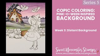 Scene Progression Copic Coloring Video - Series 5: Episode 3; Distant Background