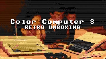 "Tandy Color Computer 3" - Retro Unboxing