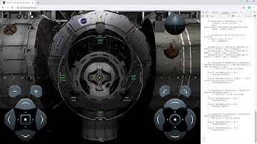 Autonomous docking in SpaceX Dragon simulator