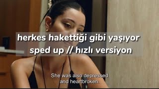 demet akalın // herkes hakettiği gibi yaşıyor - sped up // hızlı versiyon Resimi