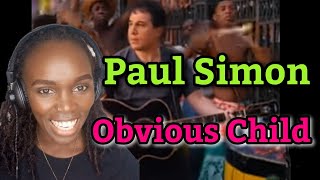 African Girl First Time Hearing Paul Simon  Obvious Child (Official Video) | REACTION